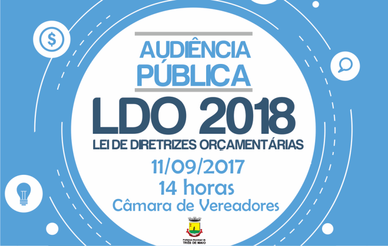Audiência Pública da LDO acontece em Três de Maio